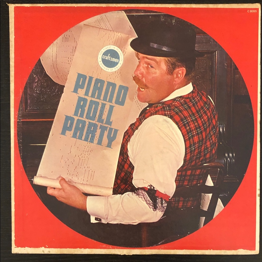 Joe “Knuckles” O’Toole Vinyl Lp Record Album Piano Roll Party